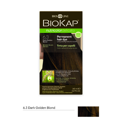 BioKap Nutricolor-Delicato 6.3 Dark Golden Blond