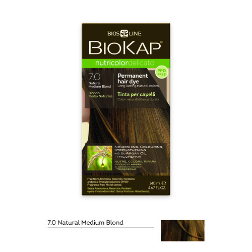 BioKap Nutricolor-Delicato 7.0 Natural Medium Blond