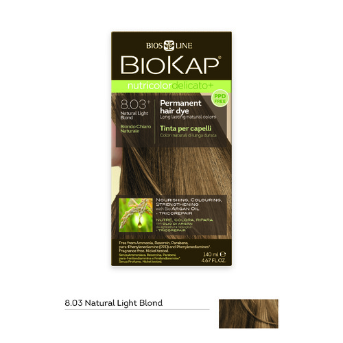 BioKap Nutricolor-Delicato 8.03+ Natural Light Blond