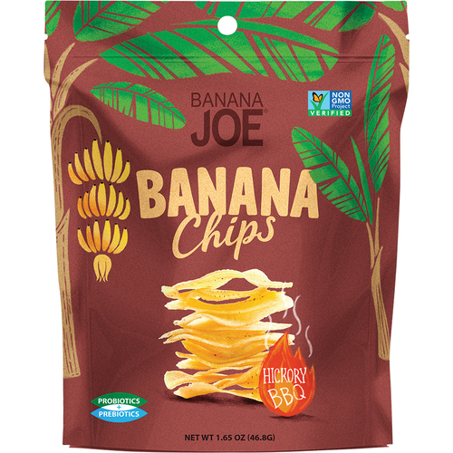 Banana Joe-Hickory BBQ Flavoured Banana Chips 46.8G