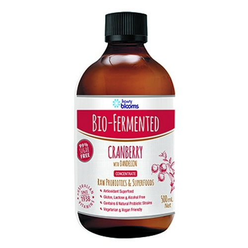Blooms-Bio Fermented Cranberry with Dandelion 500ML