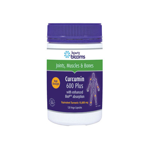Blooms-Curcumin 600 Plus w BioP 120C