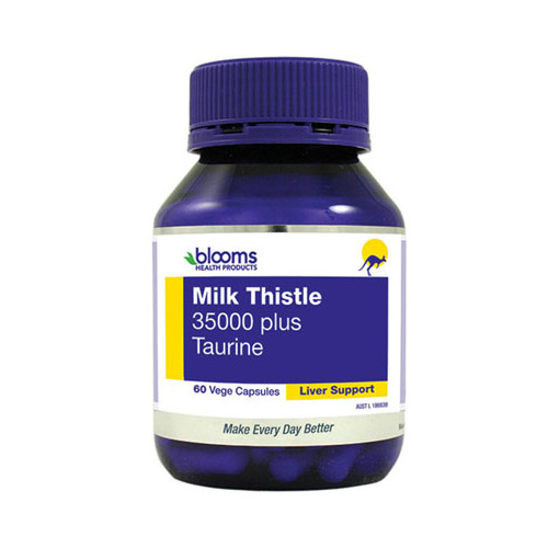 Blooms-Milk Thistle 35,000MG with Taurine 60VC