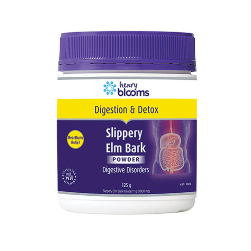 Blooms-Slippery Elm Bark Powder 125G