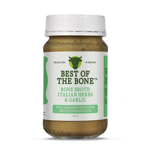 Best Of The Bone-Bone Broth Organic Italian Herbs & Garlic 350G