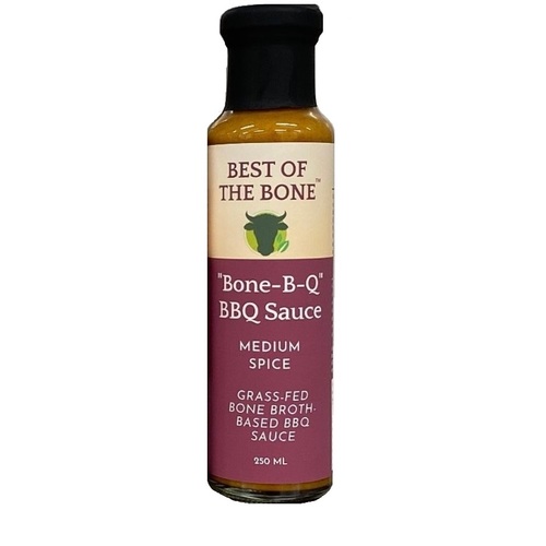 Best Of The Bone-Bone-B-Q BBQ Sauce Medium Spice 250ML
