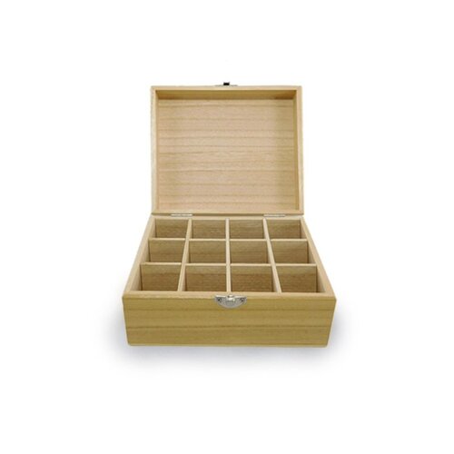 Buckley & Phillips-Wooden Oil Storage Box (12 compartment)