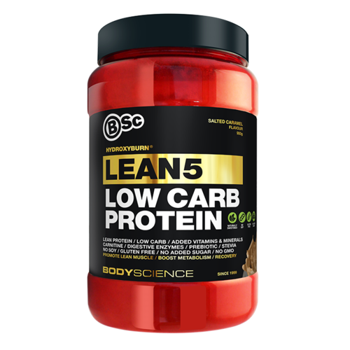 BodyScience-HydroxyBurn Lean5 Low Carb Protein Salted Caramel 900G