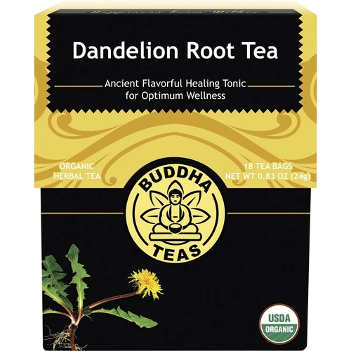 Buddha Teas-Organic Dandelion Root Tea 18 Bags