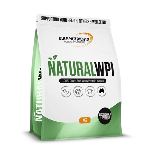 Bulk Nutrients-Natural WPI Strawberry 1KG