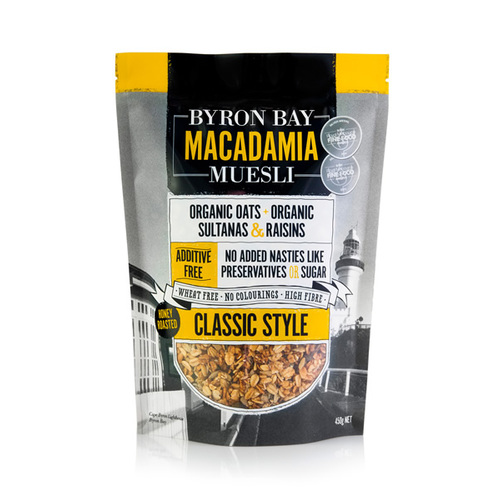 Byron Bay Muesli-Macadamia Classic Style Muesli 900G