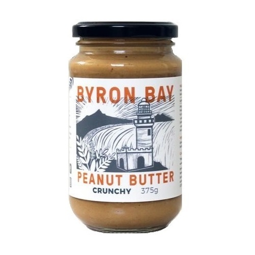 Byron Bay Peanut Butter-Peanut Butter Crunchy 375G