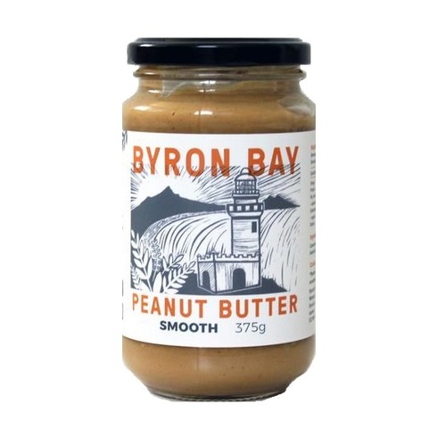 Byron Bay Peanut Butter-Peanut Butter Smooth  375G
