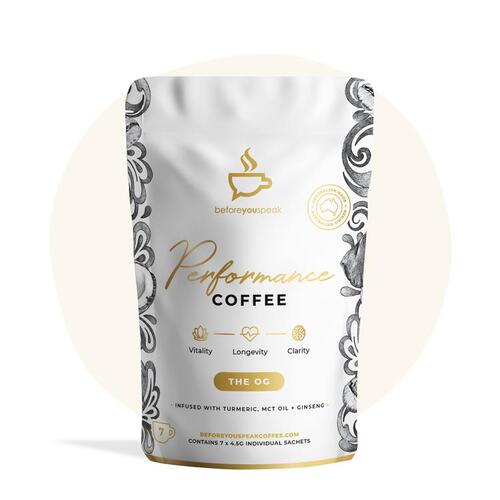 Beforeyouspeak-OG Performance Coffee 7 Sachets