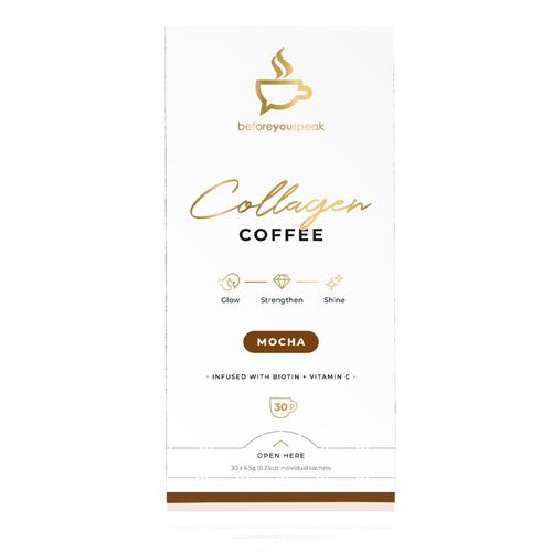 Beforeyouspeak-Mocha Collagen Coffee 30