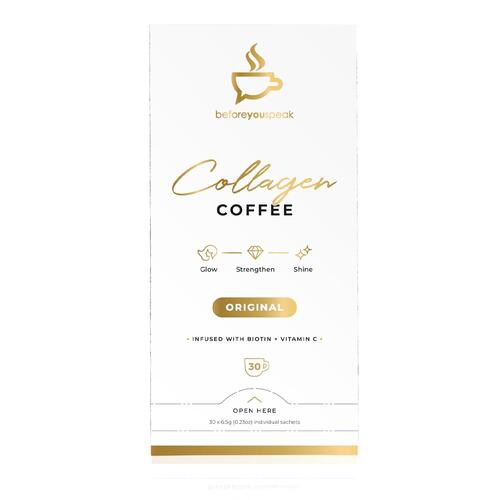Beforeyouspeak-Original Collagen Coffee 30