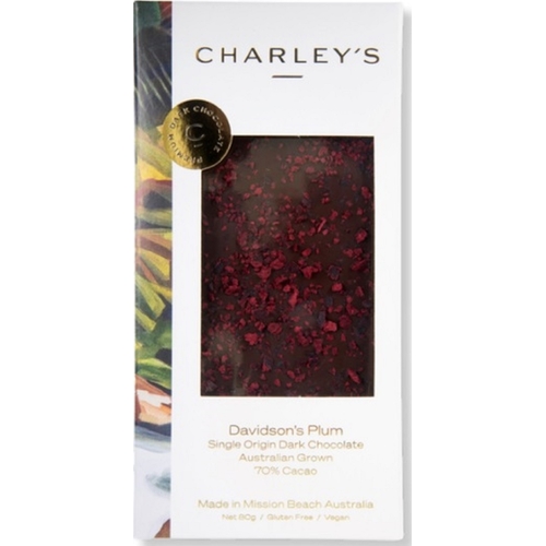 Charley's-Davidson's Plum Signature Dark Chocolate 85G