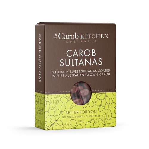 The Carob Kitchen-Carob Sultanas 100G