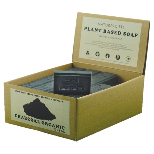 Clover Fields-Charcoal Organic Detox Soap 100G