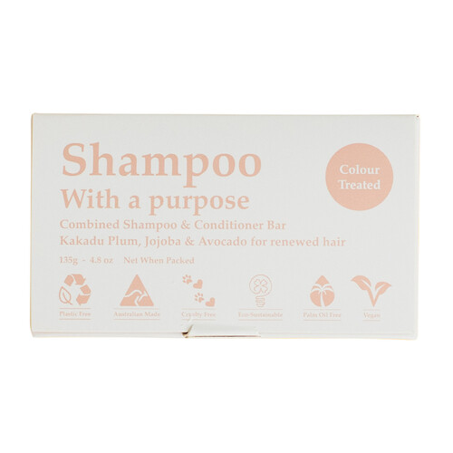 Clover Fields-Shampoo With A Purpose Shampoo/Conditioner Bar 135G