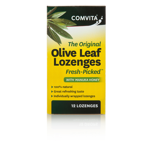 Comvita-Olive Leaf Lozenges 12L