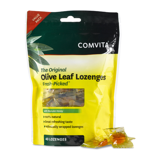Comvita-Olive Leaf Lozenges 40L