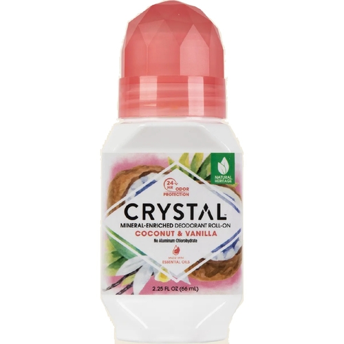 Crystal-Essence Roll On Coconut & Vanilla 66ML