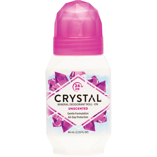 Crystal-Body Deodorant Roll On Unscented 66ML