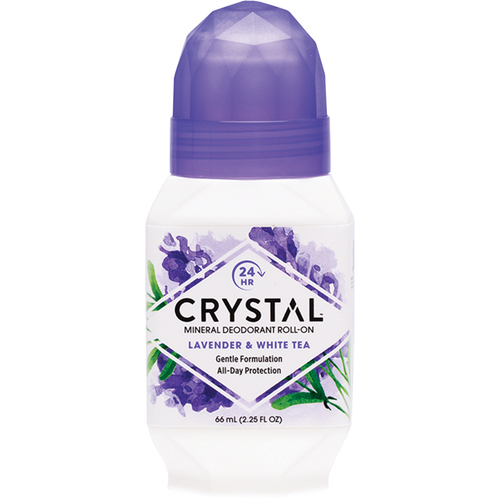 Crystal-Essence Roll On Lavender & White Tea 66ML
