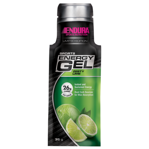 Endura-Sports Energy Gels Zesty Lime 35G