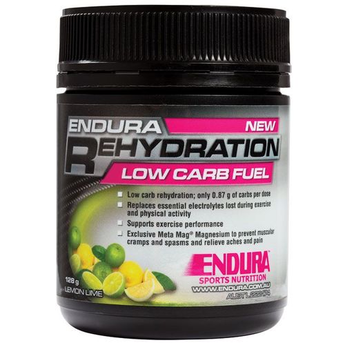 Endura-Rehydration Low Carb Fuel Lemon Lime 128G