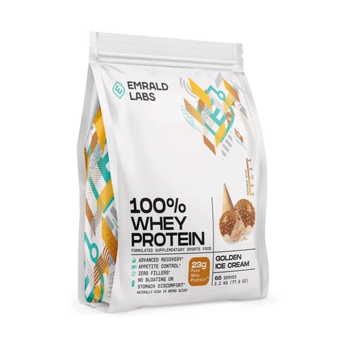 Emrald Labs-100% Whey Protein Golden Ice Cream 2.2KG