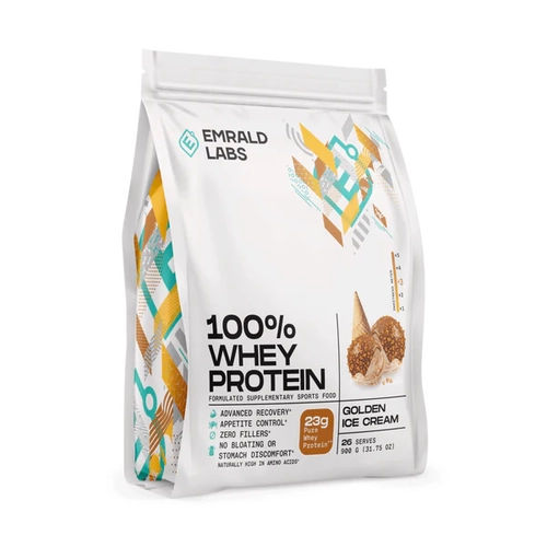 Emrald Labs-100% Whey Protein Golden Ice Cream 900G