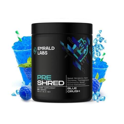 Emrald Labs-PRE SHRED Blue Crush 30 Serves
