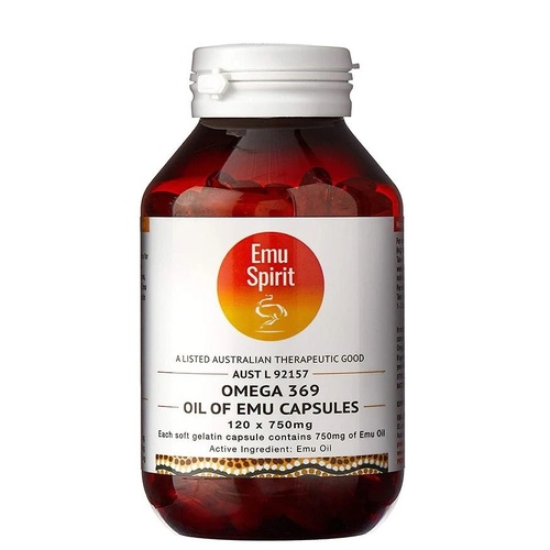 Emu Spirit-Oil of Emu Omega 369 120C