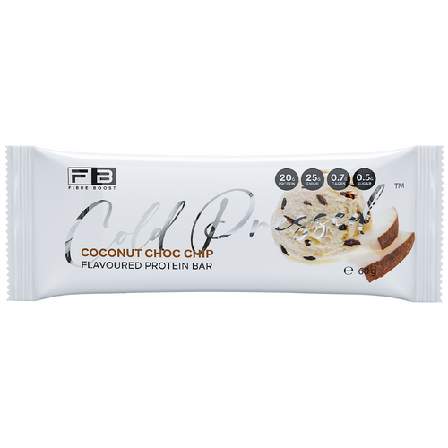 Fibre Boost-Cold Pressed Coconut Choc Chip Protein Bar 60G
