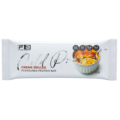 Fibre Boost-Cold Pressed Creme Brulee Protein Bar 60G