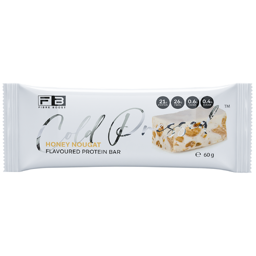 Fibre Boost-Cold Pressed Honey Nougat Protein Bar 60G