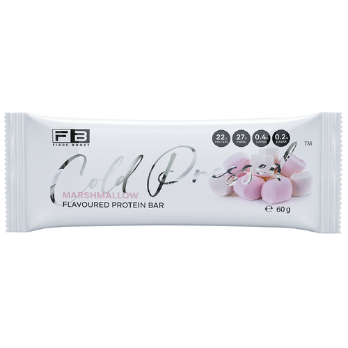 Fibre Boost-Cold Pressed Marshmallow Protein Bar 60G