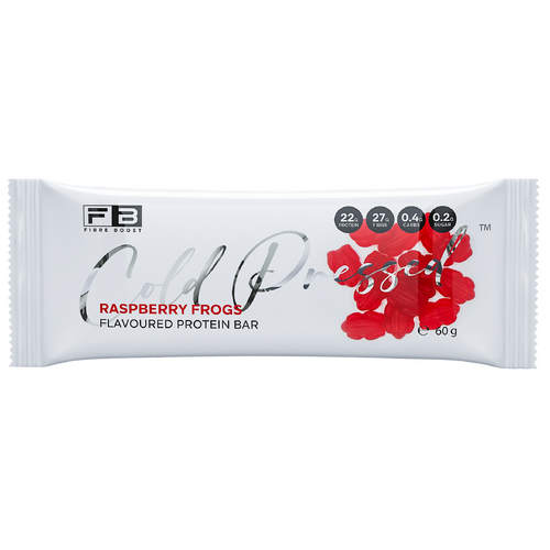 Fibre Boost-Cold Pressed Raspberry Frogs Protein Bar 60G