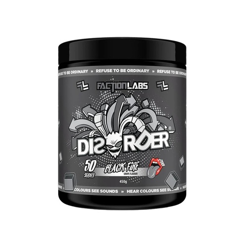 Faction Labs-Disorder Black Fire 50 Serve