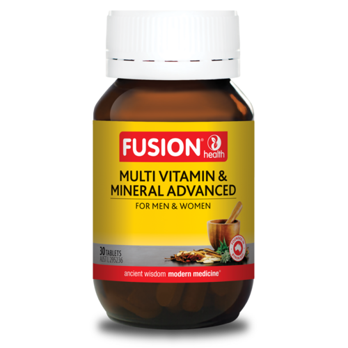 Fusion Health-Multi Vitamin & Mineral Advanced 30T