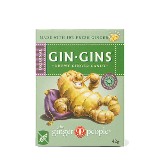 The Ginger People-Gin Gins Original Ginger Chews 42G