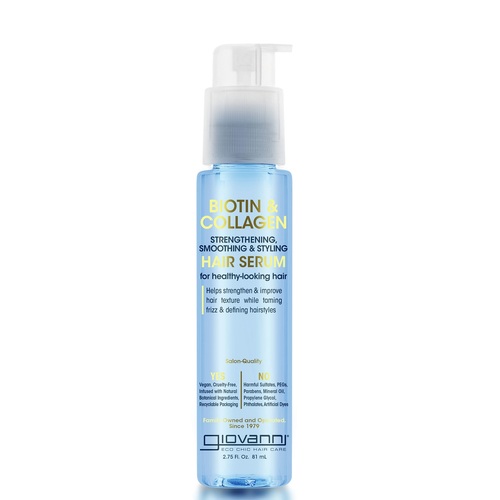 Giovanni-Biotin & Collagen Strengthening Smoothing & Styling Hair Serum 81ML
