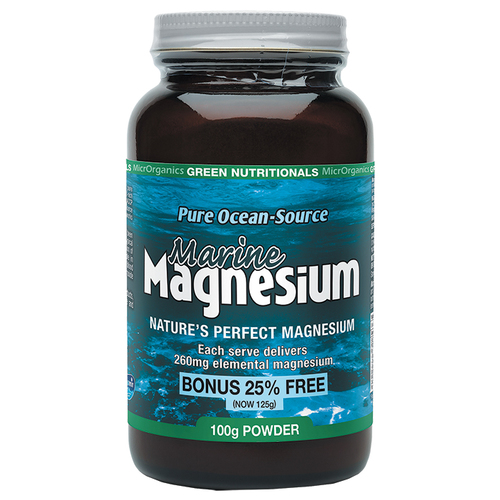 Greens Nutritionals-Pure Ocean Source Marine Magnesium Powder 100G