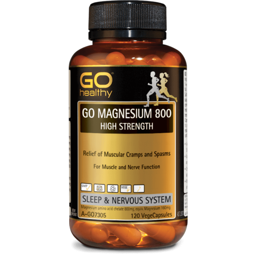 GO Healthy-Go Magnesium 800 High Strength 120VC