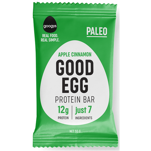 Googys-Good Egg Protein Bar Apple Cinnamon 55G