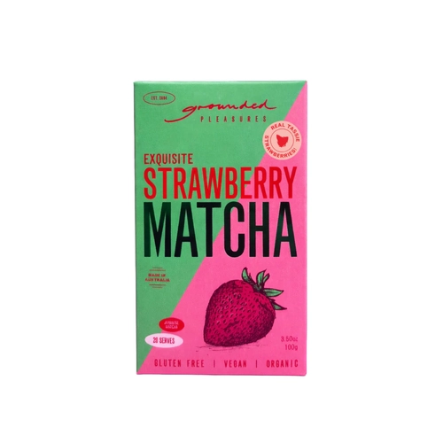 Grounded Pleasures-Strawberry Matcha 100G