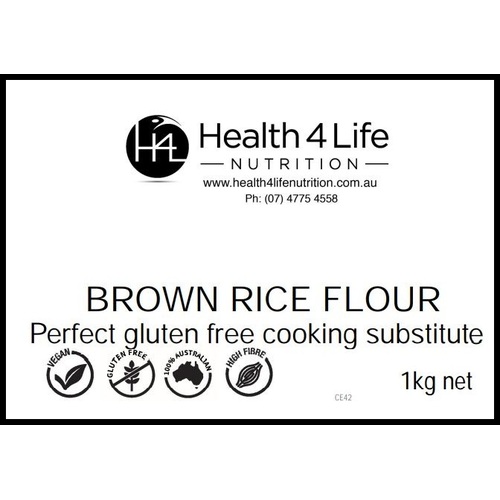 Health 4 Life Nutrition-Brown Rice Flour 1KG