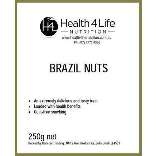 Health 4 Life Nutrition-Brazil Nuts 250G